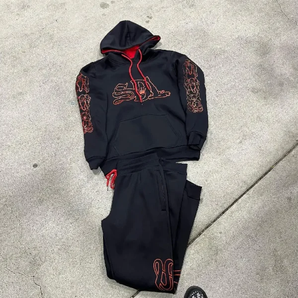 Black Sdl Tracksuit