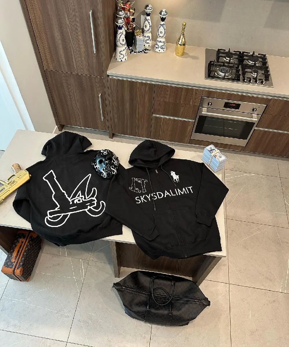 SDL Rhinestone Hoodie