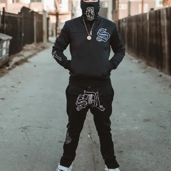 Sdl Winter Tracksuit Black